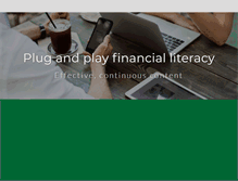 Tablet Screenshot of financialfeed.com